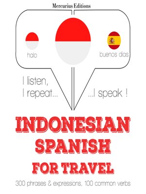 cover image of kata perjalanan dan frase dalam bahasa Spanyol